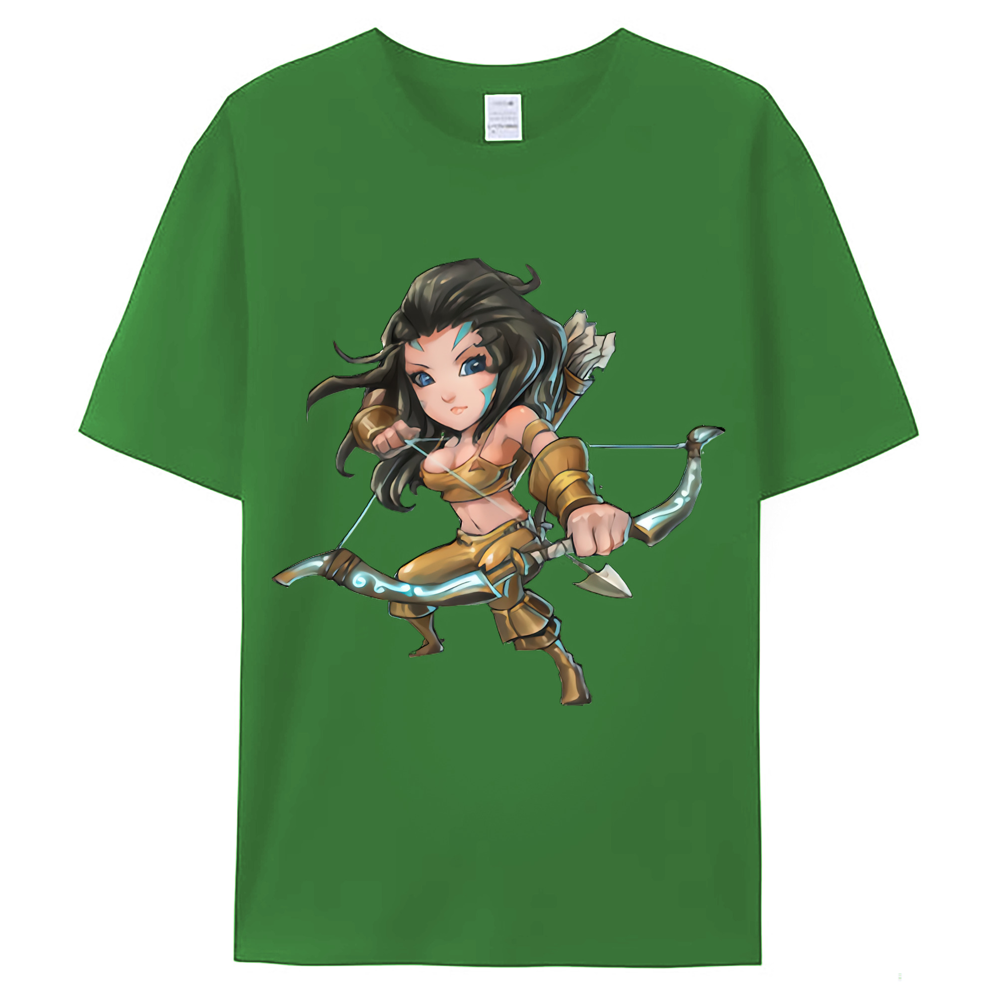 （画像用） リーグ・オブ・レジェンド League of Legends LOL レディースカジュアルプリントTシャツ（綿100％）